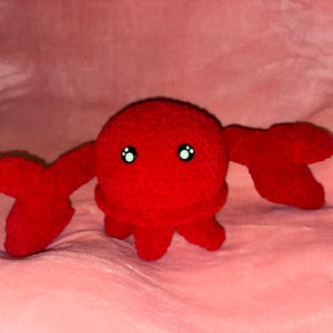Crochet Crab Plushie