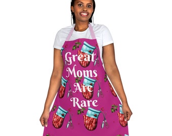 Great Moms Are Rare Apron