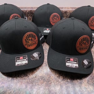 Richardson 112 Hats with Custom Leather Patch