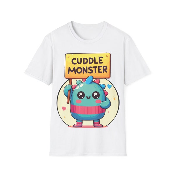 Kuschelmonster T-Shirt Das entzückende Biest der warmen Umarmungen! Unisex Softstyle T-Shirt