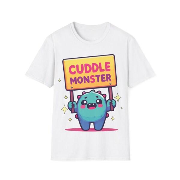 Kuschelmonster T-Shirt Das entzückende Biest der warmen Umarmungen! Unisex Softstyle T-Shirt