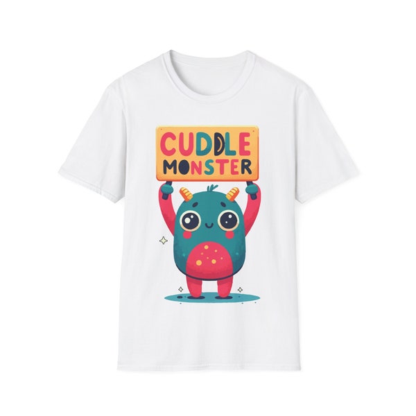 Kuschelmonster T-Shirt Das entzückende Biest der warmen Umarmungen! Unisex Softstyle T-Shirt