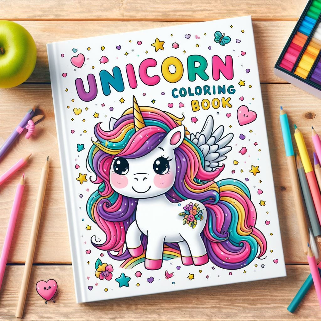 Welcome to the “unicorns Coloring Book”! 150 Pages of Coloing - Etsy