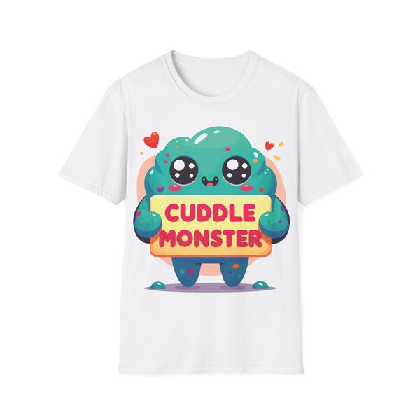 Kuschelmonster T-Shirt Das entzückende Biest der warmen Umarmungen! Unisex Softstyle T-Shirt