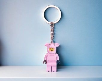 Mini porte-clés personnage licorne, porte-clés figurine super-héros, accessoire sac à dos personnalisé, cadeaux pour lui, accessoires porte-clés