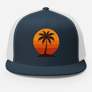 Florida Sunset Trucker Cap