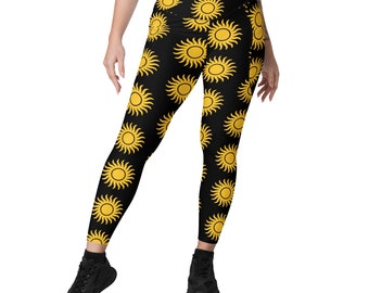 Sunburst Leggings mit Taschen