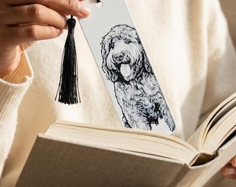 Goldendoodle Bookmark: 3D Raised Art / Doodle Mom Gift & Keepsake