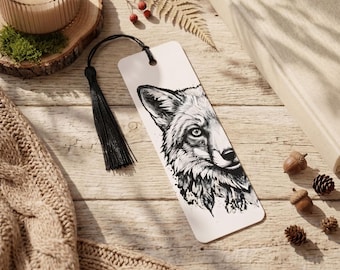 Textured Fox Bookmark | 3D Printed Wildlife Art | Woodland Animal Gift for Book Lovers