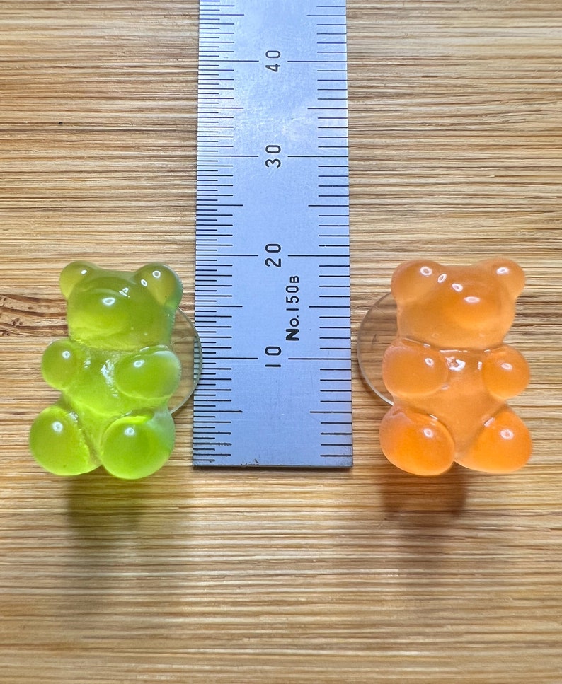 Glowing Gummy Bear Shoe Charms image 3