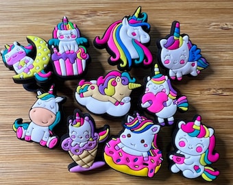 Unicorn Shoe Charms