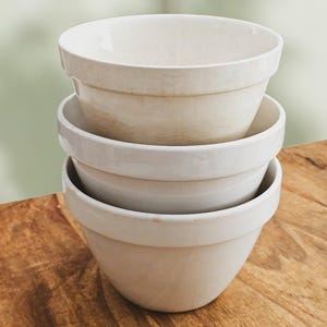 Vintage Antique Ironstone Pudding Basin Bowls, T. G. Green Ltd, England, Selling Individually