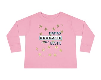 Camiseta de manga larga para niños pequeños