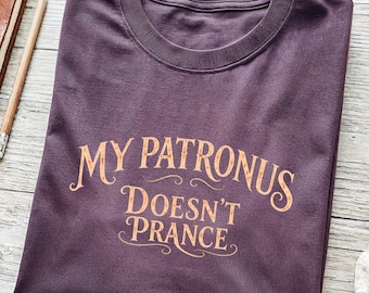 Mein Patronus tänzelt nicht, Harry Potter Katzenliebhaber Tee, Hermine Granger Geschenk, Magisches Haustier T-Shirt