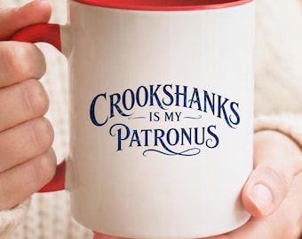 Zauberer Katzen Tasse, Crookshanks Patronus Kaffeetasse, Magisches Geschenk für Buchliebhaber