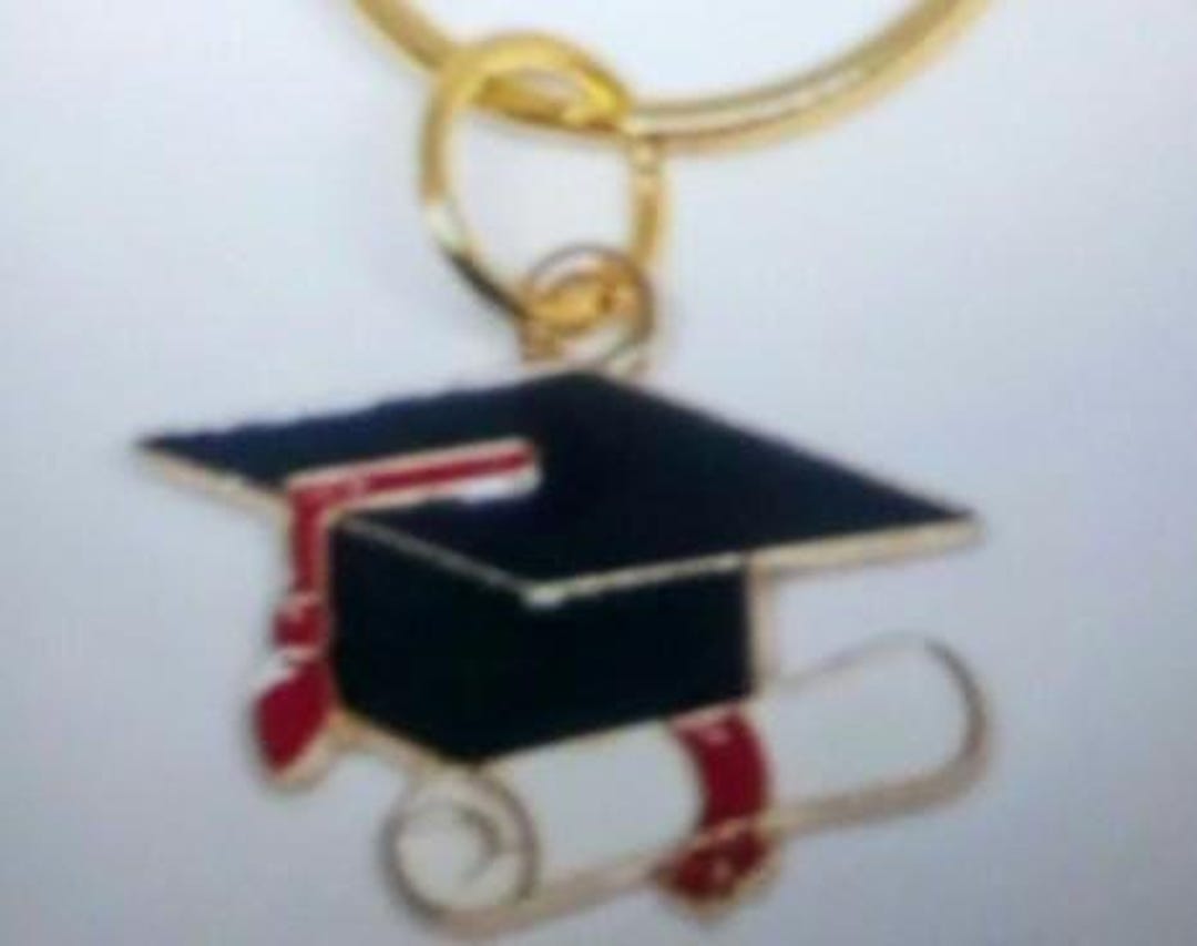 Graduation Key Rings Ideas Graduation Keyrings in Silver or Gold Tones. Great Gift for Graduates ...