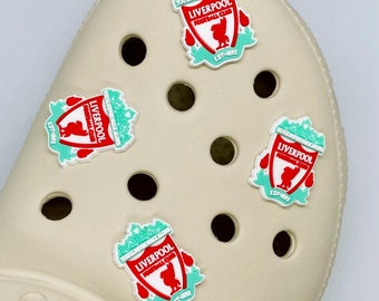 Liverpool  Fc  Multi Pack of Croc Charm Shoe Jibbitz pack of 4