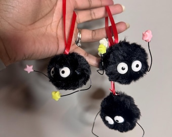 Spirited Away, My Neighbor Totoro, Christmas Ornaments Studio Ghibli Set of 3