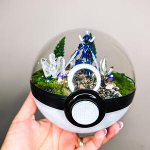 CERULEDGE (Large 5.5inch) Pokeball Diorama Terrarium Special Edition