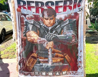 Anime Woven Blanket | Custom Wall Tapestry | Perfect Room Decor & Awesome Gift for Anime Lovers