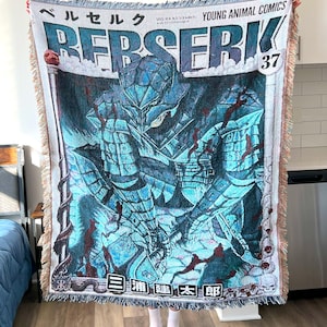 Anime Woven Blanket | Custom Tapestry Throw for Wall | Awesome Gift for Fans and Collectors
