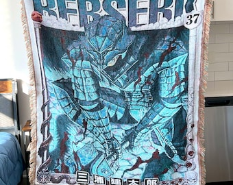 Anime Woven Blanket | Custom Tapestry Throw for Wall | Awesome Gift for Fans and Collectors