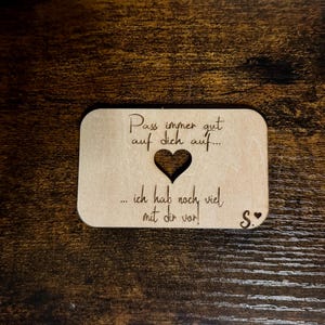 Valentinstag Geschenk Karte Portmonee Männergeschenk Personalisierbar  Geschenk Liebe Partnergeschenk Brieftasche ich brauch dich EC Karte