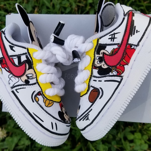 custom mickey mouse nike shoes
