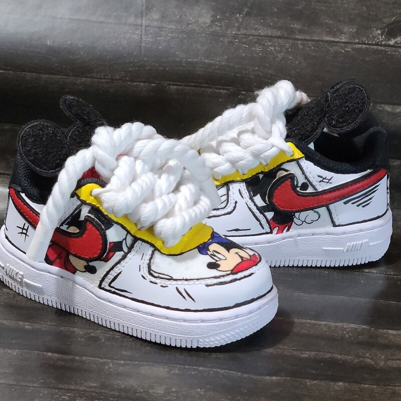custom mickey mouse shoes