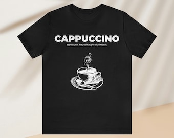 Cool Coffee T-shirt - Coffee Lover Tee, Perfect gift for coffee lovers, Funny coffee tee, retro tee, cappuccino tee, cafe wear