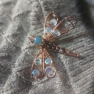 Libelle Brosche/Pin