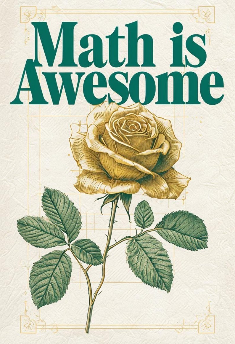 Math is Awesome Digital Art - Etsy