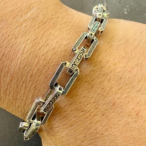 Chain Bracelet for Men – Vintage Design – Stainless Steel Jewelry – Stylish and Durable Gift for Him