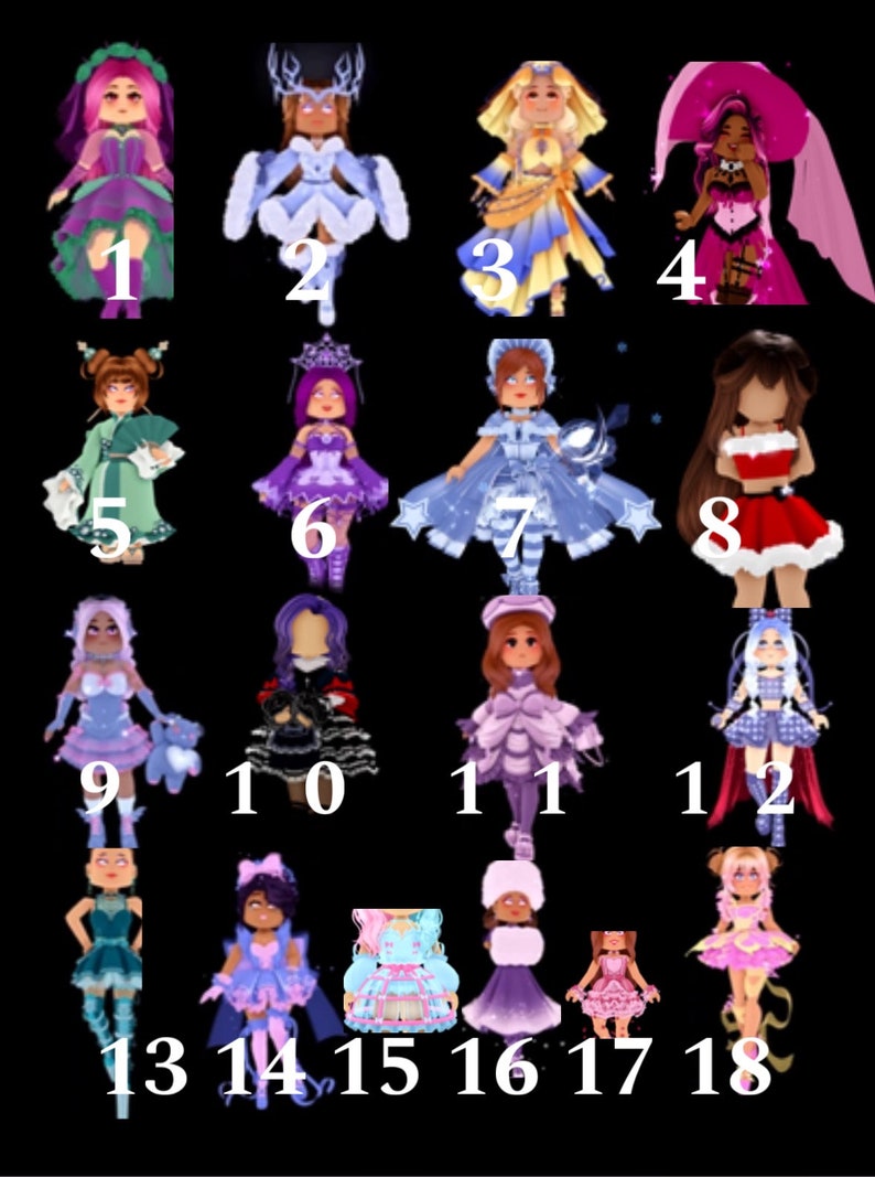 Royale High, Sets, Halos, Items, Choose Your Item Rare, High Tier