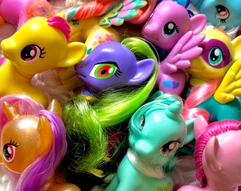 My Little Pony G4 Glitter Hair Wysteria Tao Bao MLP Pony
