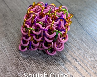 Chainmail Fidget Cube
