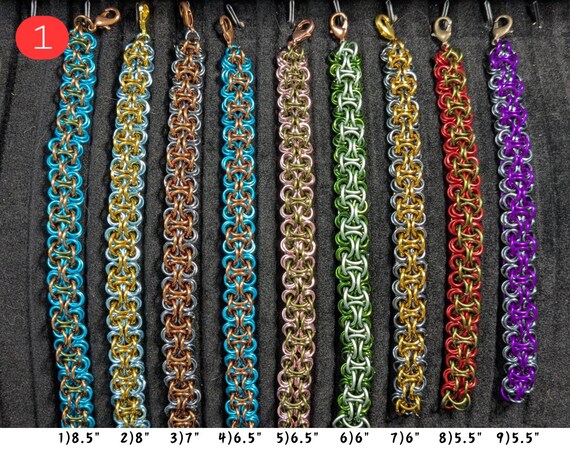 Premade Chainmail Bracelets