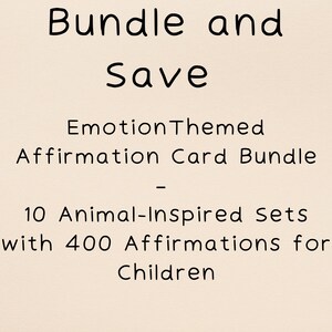 ¡Ayuda a los niños a manejar sus emociones con 400 afirmaciones! Este paquete de 10 afirmaciones fomenta la confianza, la resiliencia y el bienestar. ¡Descarga instantánea!