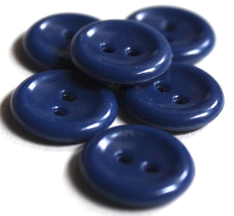 Navy Blue Buttons - Etsy