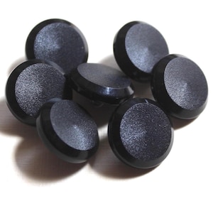 Vintage Black Buttons