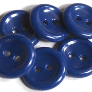 Navy Blue Buttons