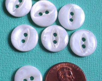Mother of Pearl 2 Hole Buttons