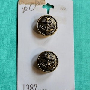Vintage Military Buttons