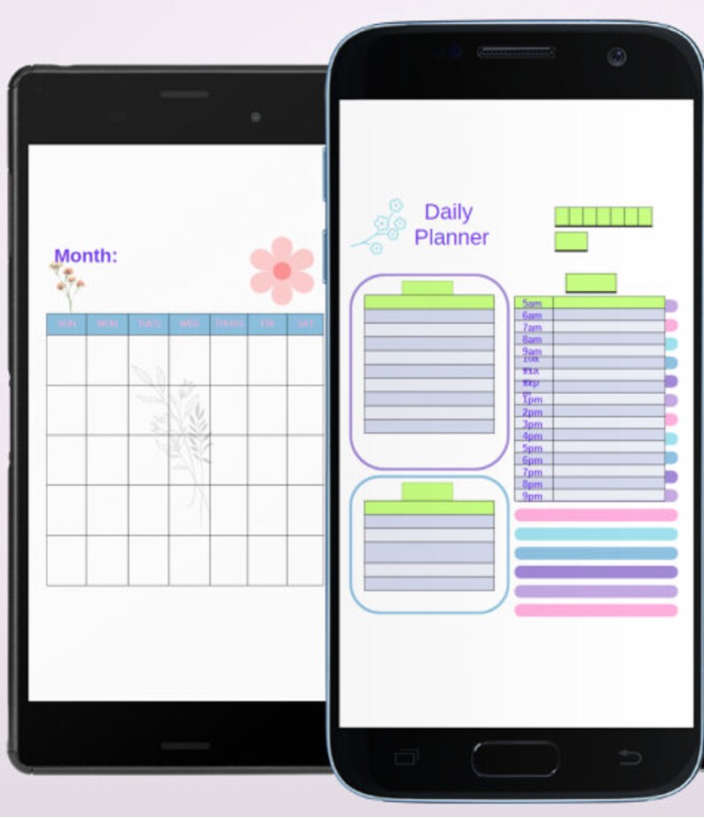 Unplanned Planner: Printable Inserts for Spontaneous Days - Daily ...