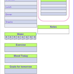 Unplanned Planner: Printable Inserts for Spontaneous Days - Daily ...