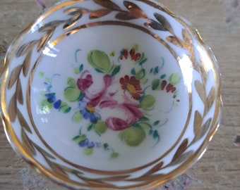 Vintage Limoges French Hand-painted Porcelain Trivet