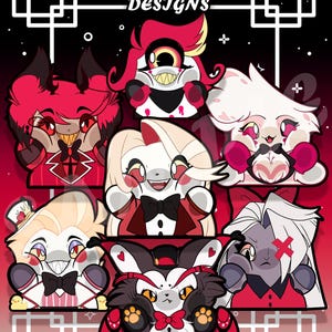 Hazbin Hotel Decals