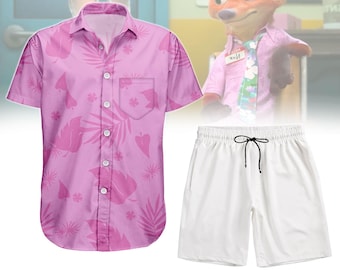 ピンクのニック・ワイルドシャツ ユニセックスボタンシャツ - Etsy 日本