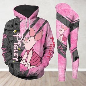 Custom Piglet Hoodie, Winnie The Pooh Leggings, Disney Movie Shirt, Disneyland Shirt, Disney World, Disney Trip, Disney Vacation Gifts