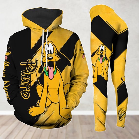 Disney sports sweatshirt（Pluto） Disney Pluto Color-Block Quarter Zip Sweatshirt | Her Universe